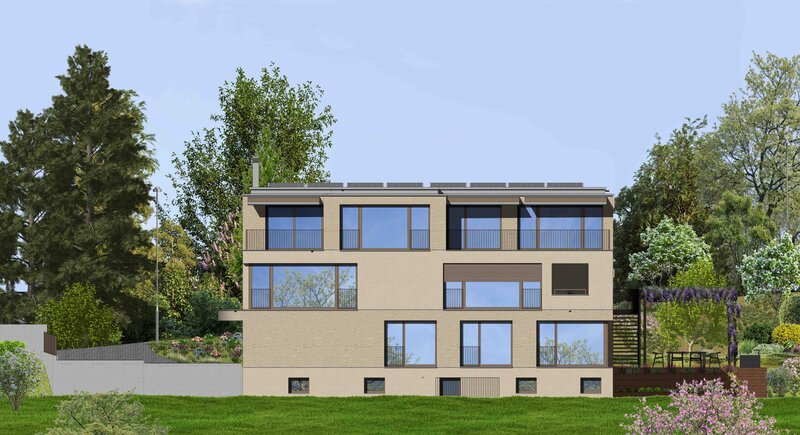 Zweiparteien-Haus in Zürichseegemeinde